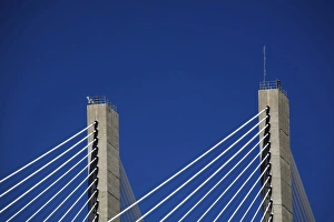 Images Dated 16th March 2006: Talmadge Bridge details, Savannah, Georgia