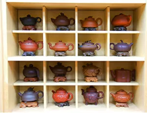Teapot collection of various shapes