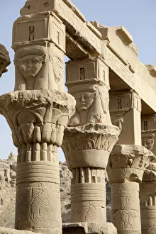Images Dated 4th July 2019: Temple of Isis. Island of Philae, Egypt