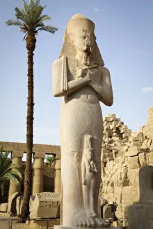 Images Dated 4th July 2019: The Temple of Karnak at Luxor, Egypt