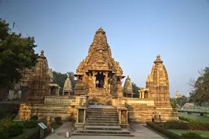 Sandstone Prints: Temple of Khajuraho, Khajuraho, Madhya Pradesh, India