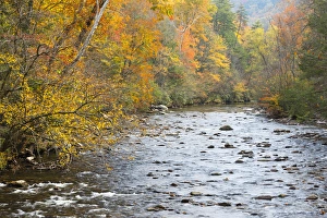 Images Dated 28th October 2014: Tennessee, Great Smoky Mountains National Park, Little River