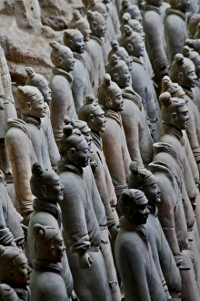 Images Dated 16th May 2014: Terracotta soldiers UNESCO World Heritage Site
