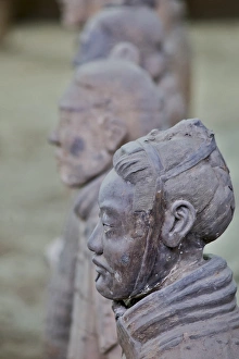 Images Dated 16th May 2014: Terracotta soldiers UNESCO World Heritage Site