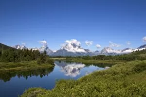 Images Dated 11th July 2005: Teton Mountains in Grand Teton National Park, Wyoming