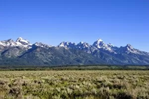 Images Dated 11th July 2005: Teton Mountains, Wyoming