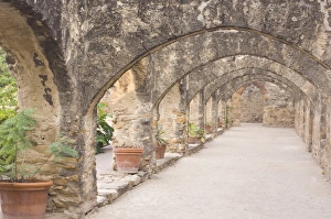 Images Dated 14th May 2009: Texas, San Antonio, San Antonio Missions NHP, Misison San Jose Y San Miguel de Aguayo