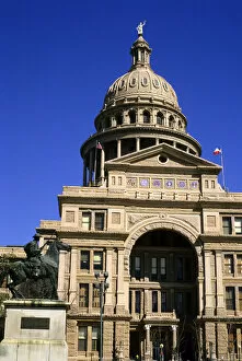 The Texas state capitol building in Austin. texas, texan, state, united states