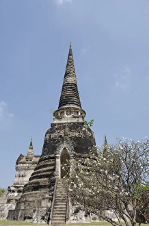Images Dated 25th February 2012: Thailand, Ayutthaya. Wat Phra Si Sanphet
