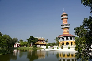 Images Dated 25th February 2012: Thailand, Bangkok. Ayuthaya Province. Bang Pa-in Palace (aka Royal Summer Palace)