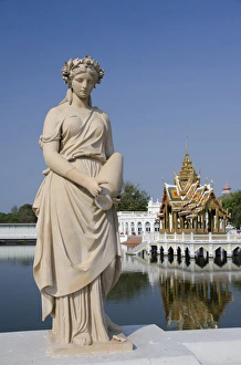 Images Dated 25th February 2012: Thailand, Bangkok. Ayuthaya Province. Bang Pa-in Palace (aka Royal Summer Palace)