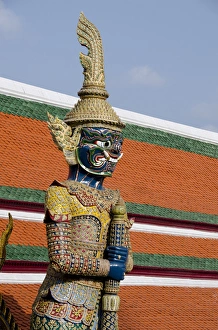 Images Dated 27th February 2012: Thailand, Bangkok. The Grand Palace, established in 1782
