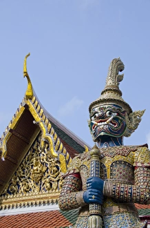 Images Dated 27th February 2012: Thailand, Bangkok. The Grand Palace, established in 1782