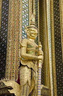 Images Dated 27th February 2012: Thailand, Bangkok. The Grand Palace, established in 1782