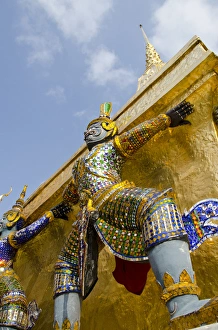 Images Dated 27th February 2012: Thailand, Bangkok. The Grand Palace, established in 1782