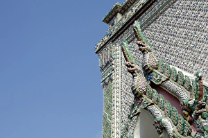 Thailand, Bangkok. The Grand Palace, established in 1782