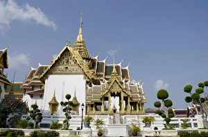 Images Dated 27th February 2012: Thailand, Bangkok. The Grand Palace, established in 1782