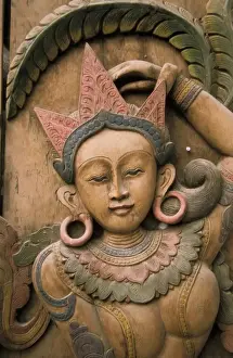 Carve Prints: Thailand, Chiangmai. Traditional Thai wood carving