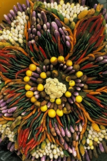 Type Prints: Thailand. Chili pepper decoration