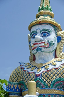 Images Dated 1st March 2012: Thailand, Ko Samui (aka Koh Samui). Wat Plai Laem, Buddhist temple