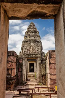 Images Dated 16th September 2012: Thailand. Phimai Historical Park. Ruins of ancient Khmer temple complex. Central Sanctuary
