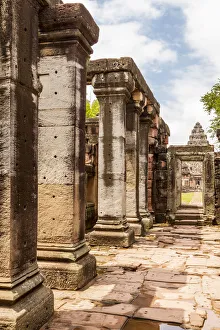 Images Dated 16th September 2012: Thailand. Phimai Historical Park. Ruins of ancient Khmer temple complex