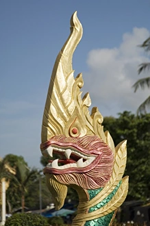Images Dated 3rd April 2006: Thailand, Phuket, Wat Chalong temple