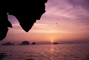 L Imestone Prints: Thailand, Rai Leh Beach. Karst (limestone) islands of Andman Sea