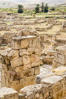 Images Dated 22nd June 2010: The Theater, Roman ruins of Bulla Regia, Tunisia, North Africa