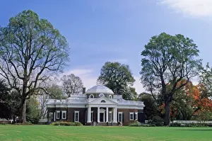 President Prints: Thomas Jefferson estate Monticello near Charlottesville, Virginia. (Exclusive calendar