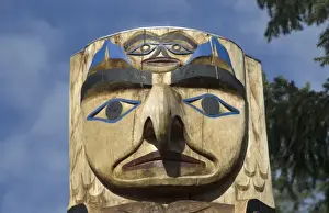 Carve Prints: Thunderbird Project Featuring Tseshaht Totem Poles, Port Alberni, British Columbia