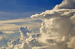 Aerial Image Prints: Thunderheads over Papua New Guinea, aerial image