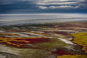 Images Dated 25th July 2005: Tidal flats, Katmai National Park, Alaska