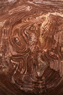 Redrock Prints: Time worn ceiling of a redrock niche in the Vermillion Cliffs - Paria Wilderness