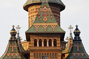 Images Dated 14th September 2009: Timisoara in the Banat of Romania, the orthodox cathedral Europe, Eastern Europe