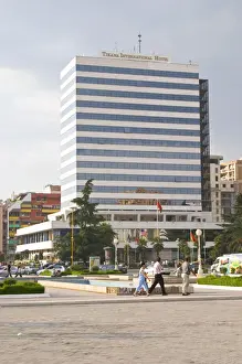 Downtown Prints: The Tirana International Hotel