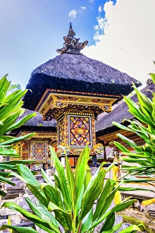 Ritual Prints: Tirta Empul Temple is a Hindu Balinese water temple located near Ubud in Bali