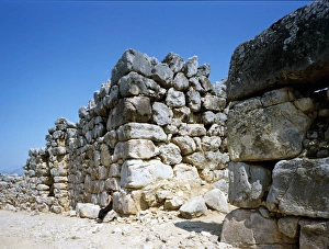 Images Dated 12th October 2005: Tiryns, Mycenaean site Cyclopean Walls Greece Copyright: aAC Ltd