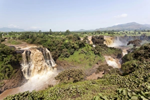 Amhara Prints: Tis Isat, the waterfall of the Blue Nile in Ethiopia