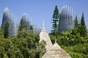 Tjibaou Cultural Centre, Noumea, New Caledonia