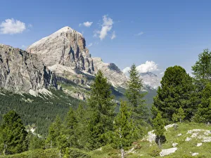 Tofana de Rozes in the Dolomites of Cortina d Ampezzo
