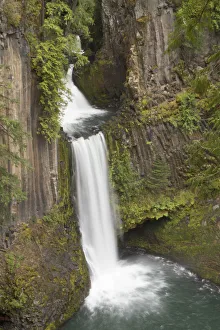 Basalt Prints: Toketee Falls in Douglas county, Oregon