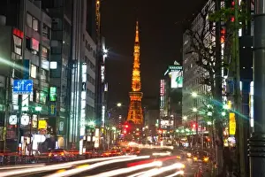 Images Dated 16th February 2010: Tokyo, Japan. Tokyo Tower is a communications and observation tower located in Shiba Park
