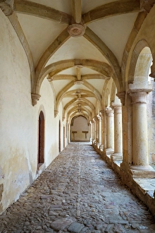Images Dated 2nd January 2024: Tomar, Portugal. Tomar castle, home to the Convento de Christo and the last of the Knights Templar