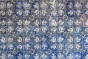 Images Dated 2nd January 2024: Tomar, Portugal. Traditional Portuguese tiles