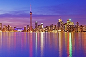 Toronto Skyline at dusk