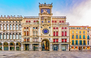 Zodiac Prints: Torre dell'Orologio, St. Marks Clock Tower