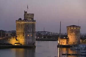 Tour Saint Nicolas, Tour de la Chaine, Vieux Port, La Rochelle, Charante Maritime