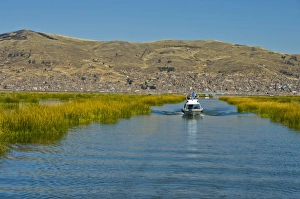 Tourism is thriving on Lake Titicaca, Peru