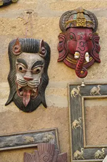 Frame Prints: Tourist trinkets, Fort Jaisalmer, Jaisalmer, India
